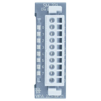 Module 8 entrées TOR, 24Vdc, Retard de 0,2ms, Alarme-Lire la description