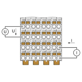 Module 8 entrées analogiques 0-10 V, 0-20 mA, 4-20 mA, Axioline F XC-Lire la description