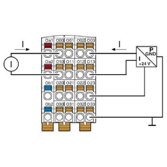 Module 4 entrées analogiques 0-20 mA, 4-20 mA, ±20 mA, Axioline F-Lire la description