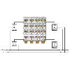 Module 64 entrées TOR, 24VDC, IP20, Axioline F