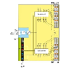 Module 64 entrées TOR, 24VDC, IP20, Axioline F