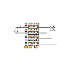 Module 4 entrées analogiques 0-20mA, 4-20 mA, ±20mA, Axioline F XC