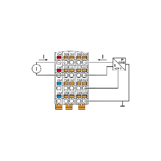 Module 4 entrées analogiques 0-20mA, 4-20 mA, ±20mA, Axioline F XC-Lire la description