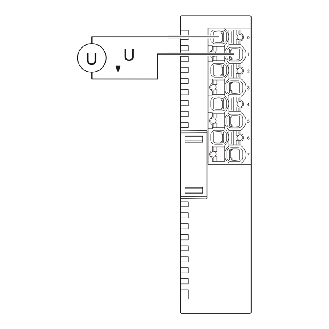 Module 4 entrées analogiques 0-10V, 2 fils, IP20-Lire la description