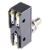 Microrupteur Poussoir fileté SPDT 15A, bornes à souder