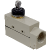 Microrupteur Plongeur à galet transversal étanche SPDT, G 1/2