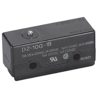 Microrupteur Poussoir DPDT 10A-250VAC, bornes à vis-Lire la description