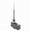 Microrupteur Tige flexible SPDT 15A-250VAC, bornes à vis