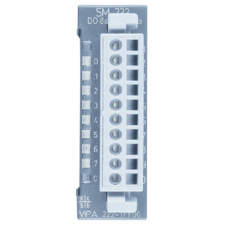 Module 8 sorties TOR relais statiques, 400Vdc/230Vac, 0.5A-Lire la description
