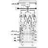 Module 4 sorties TOR 24Vdc 500mA, IP20, Inline