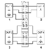 Module de sortie numérique 4 canaux 24Vdc 500mA IP20 Module de sortie numérique 4 canaux 24Vdc 500mA IP20