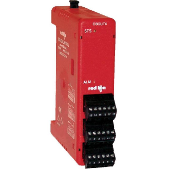 Module 4 sorties ANA 0-5, 0-10 Vdc, 0-20, 4-20 ou 0-50mA-Lire la description
