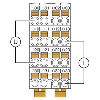Module 4 sorties analogiques 0-10V, ±10V, 0-5V, ±5V, 0-20mA, 4-20mA