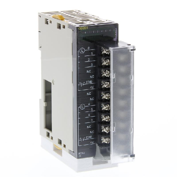 Module 8 sorties, NPN, 2.0A, 12-24Vdc, bornier à vis Module 8 sorties, NPN, 2.0A, 12-24Vdc, bornier à vis-Lire la description
