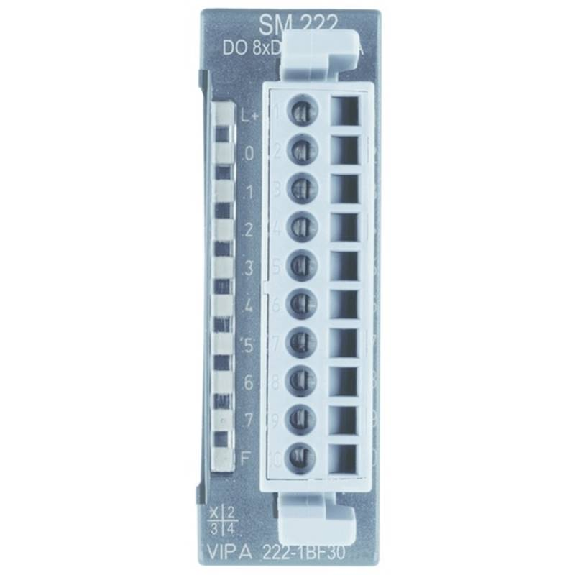 Module 8 sorties TOR, 24Vdc, 0.5A ECO-Lire la description