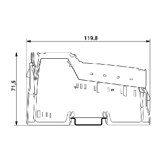 Module 4 sorties analogiques, 4-20 mA, 2 fils, IP20-Lire la description