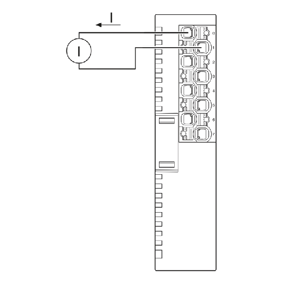 Module 4 sorties analogiques 4-20mA, 2 fils, IP20-Lire la description