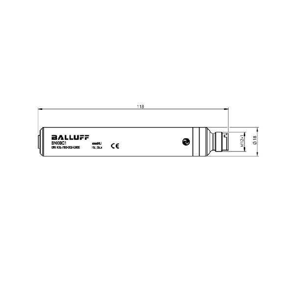 Convertisseur de signal RS232 / IO-Link 1.1, 2x PNP, type 3-Lire la description