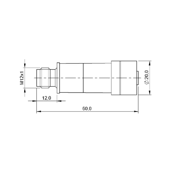 Convertisseur de signal NPN/PNP NO/NF, M12 M 4P/M12 F 4P-Lire la description