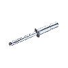 Hochfeste Blindniete GO-LOCK mit konusfÃ¶rmigen SchlieÃŸkopf  A2/A2 - Senkkopf - 4,8x17 mm - 250 Stück