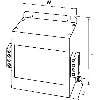 Filtre réseau 3PH+N 3x500VAC 36A; 1 étage Filtre réseau 3PH+N 3x500VAC 36A; 1 étage