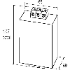 Filtre réseau 1PH 250VAC/300VDC 20A; 1 étage; appli universelles