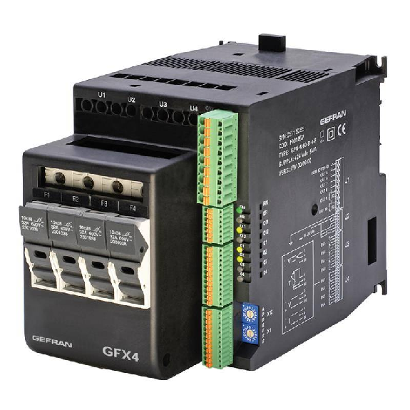 Contrôleur de puissance 4 zones, 60KW 32A 480VAC PROFIBUS-DP Contrôleur de puissance 4 zones, 60KW 32A 480VAC PROFIBUS-DP-Lire la description