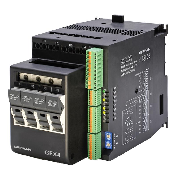 Contrôleur de puissance 4 zones, 30KW Relais PROFIBUS-DP-Lire la description