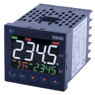 Régulateur PID 48x48 mm avec entrée universelle et sortie relais-Lire la description