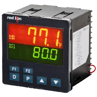 Régulateur 96x96 E: Univ. S: 0-10V 2xRelais RS485 24Vdc-Lire la description