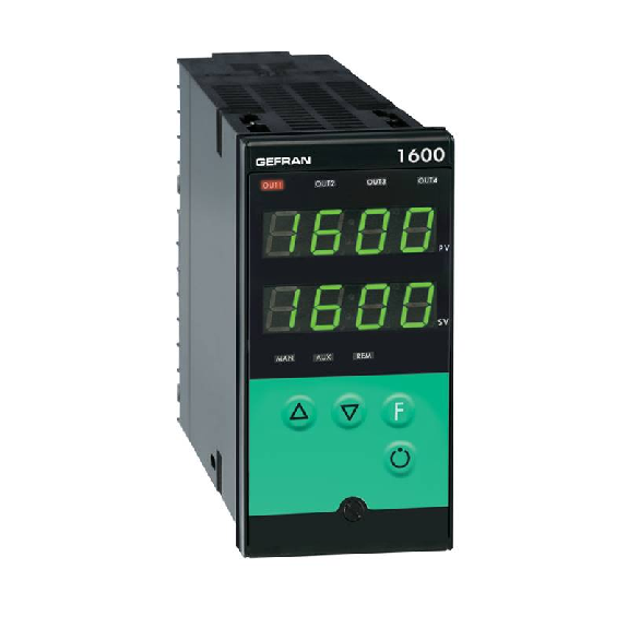Régul. 96x48; 100-240V; S: 1 Log 3 Rel 1 Ana Com: RS485/RS232 Régul. 96x48; 100-240V; S: 1 Log 3 Rel 1 Ana Com: RS485/RS232-Lire la description