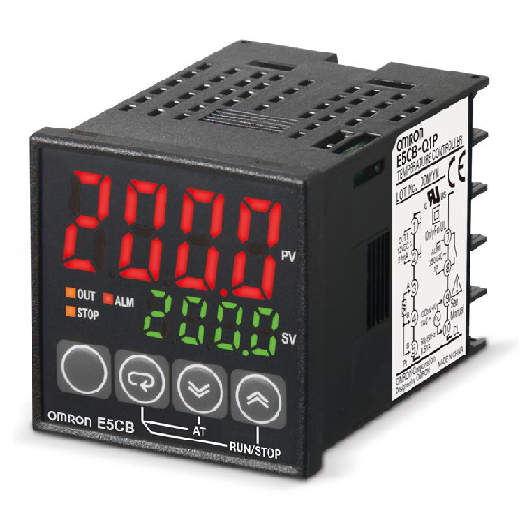 Régulateur de température 48x48 mm avec entrée PT et sortie relais-Lire la description