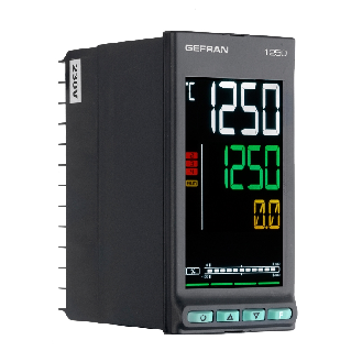 Régulateur 96x48; 100-240V; S: 1 Log. 2 Relais E: CT1 Com: RS485-Lire la description