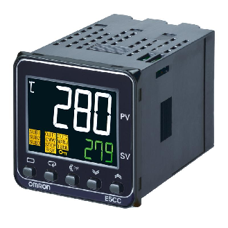 Régulateur 48x48 100-240VAC S: 1x Relais 2x Alarme, Push-in-Lire la description
