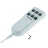 Télécommande Lambda avec clip de suspension - 6 touches de fonction