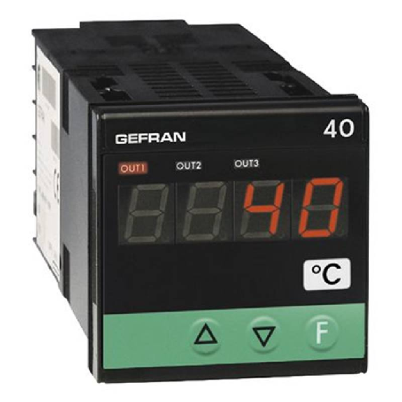 Indicateur de température 48x48 mm 4 digits Entrée universelle Sortie 2x Relais 20-27Vac/dc Indicateur de température 48x48 mm 4 digits Entrée universelle Sortie 2x Relais 20-27Vac/dc-Lire la description