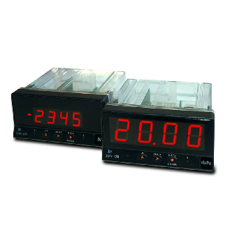 Ind. cellule de charge 48x96; 4 digts 14mm, 20-265Vac/11-265Vdc-Lire la description