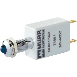 LED-indicateur bleue 24V AC/DC - 15 mA - K5 - IP40-Lire la description