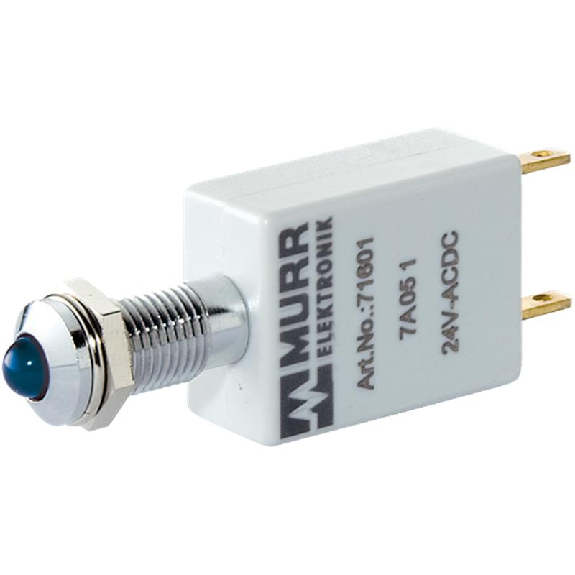 LED-indicateur bleue 24V AC/DC - 15 mA - K5 - IP40-Lire la description