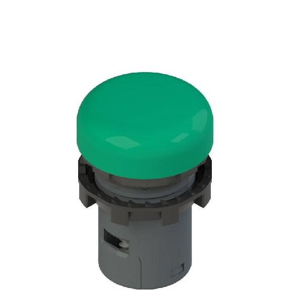 Indicateur lumineux HL monolithique 230Vac Vert-Lire la description