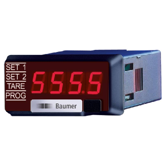 Ind. de process 24x48 4 dgts, S: 4-20mA 2x Relais, 21-53Vac/10-70Vdc-Lire la description
