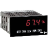 Ind. entrée univ. 48x96; 5dgts 14mm rouge, 24Vac/11-36Vdc