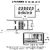 Indicateur de process 48x96 Relais (x2), 50-250Vac/21,6-250Vdc