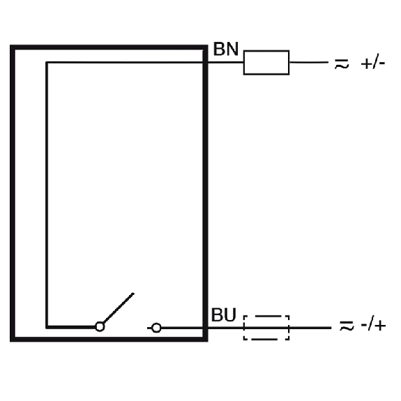 Ind.M8,2 wires AC/DC-NO,Cable,Nsch-LD-Lire la description