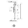 Ind.M8,AC/DC-NC,1/2"-20UNF,Sch-LD