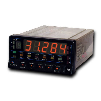 Ind. cellule de charge 48x96; 5 digits 14mm; 10-30Vdc-Lire la description