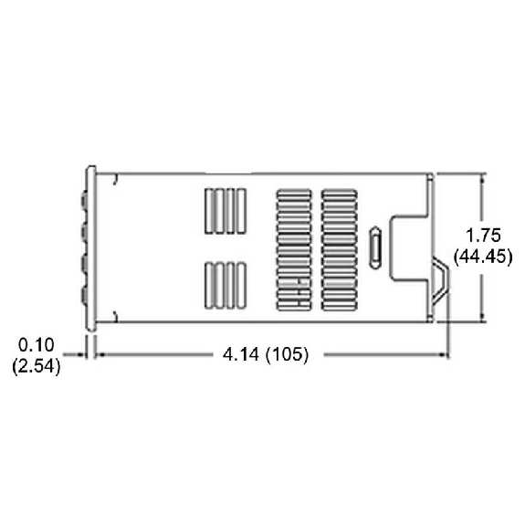Indicateur de process deux lignes 50-250Vac/21,6-250Vdc Indicateur de process deux lignes 50-250Vac/21,6-250Vdc-Lire la description