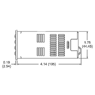 Indicateur de process deux lignes 50-250Vac/21,6-250Vdc-Lire la description