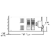 Indicateur de process deux lignes 50-250Vac/21,6-250Vdc