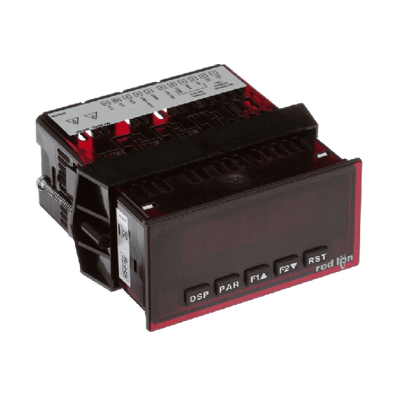 Ind.de process 48x96, 85-250Vac, 5 dgt LED rouge 14mm-Lire la description